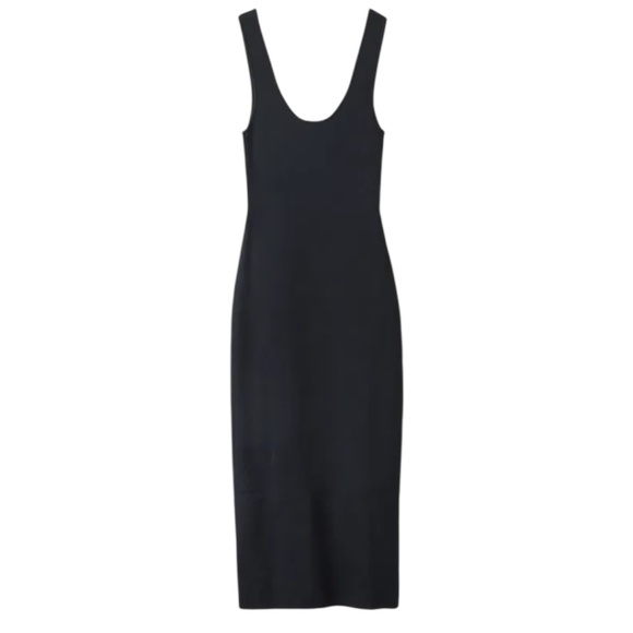 COS Knitted Midi Tube Scoop neck Dress | Medium - Picture 5 of 8